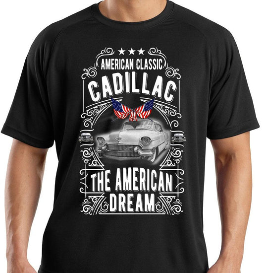 Bil T-shirt Cadillac svart vintage stil - Highstreet.se