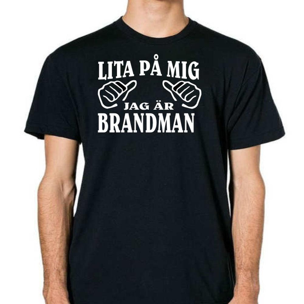 Brandman T-shirt  - Lita på mig jag är Brandman - Highstreet.se