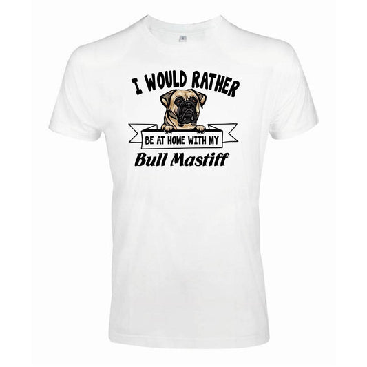 Bull mastiff Kikande hund t-shirt - Rather be with... - Highstreet.se