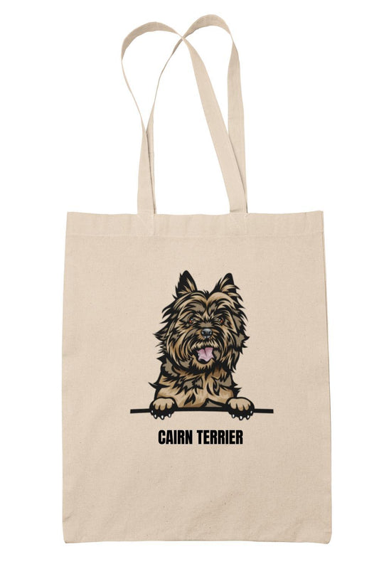 Cairn Terrier tote bag dog breed shopping bag