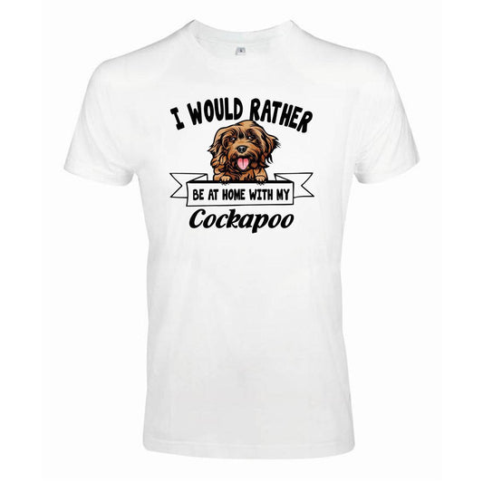 Cockapoo Kikande hund t-shirt - Rather be with... - Highstreet.se