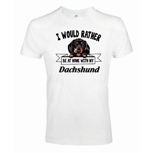 Dachshund Kikande hund t-shirt - Rather be with... - Highstreet.se
