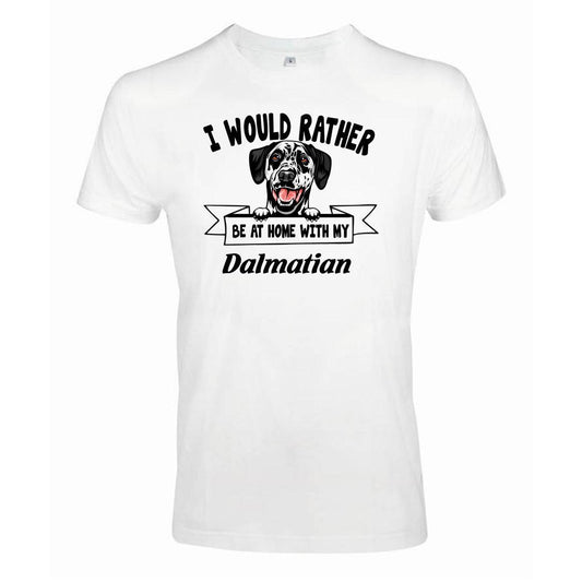 Dalmatian Kikande hund t-shirt - Rather be with... - Highstreet.se