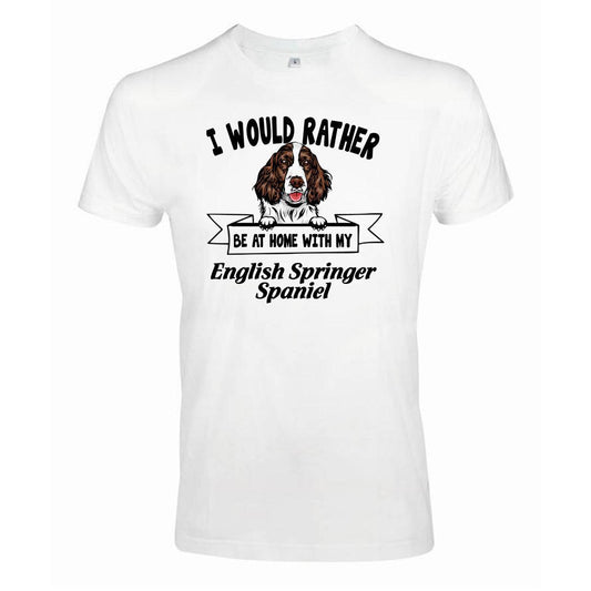 English springer spaniel Kikande hund t-shirt - Rather be with.. - Highstreet.se