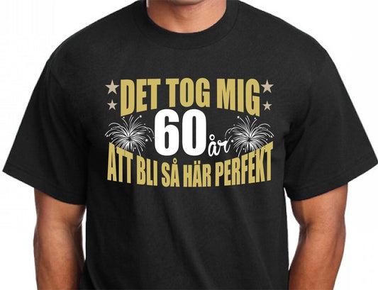 födelseår 60år  t-shirt