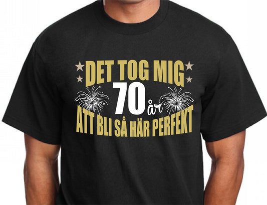 födelseår 70år  t-shirt