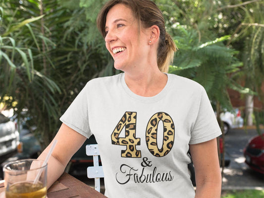 40år t-shirt födelsedag present