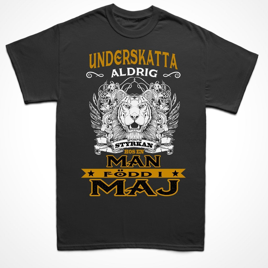 Födelsemånad T-shirt  - perfekt present - född i maj - Highstreet.se