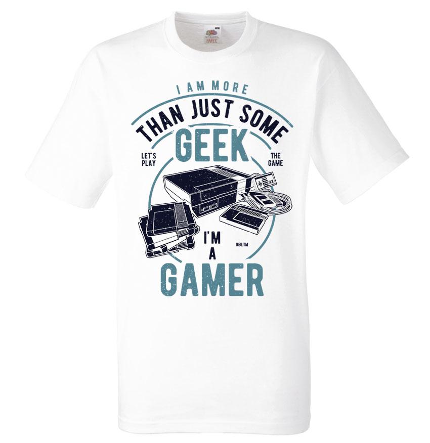 Gamer T-shirt - More than a Geek - Highstreet.se