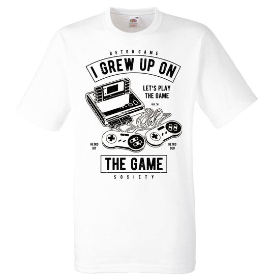 Gamer T-shirt - Retro Game , Grew up on the game - Highstreet.se