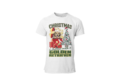 Golden retriever Jul  hund t-shirt - Highstreet.se