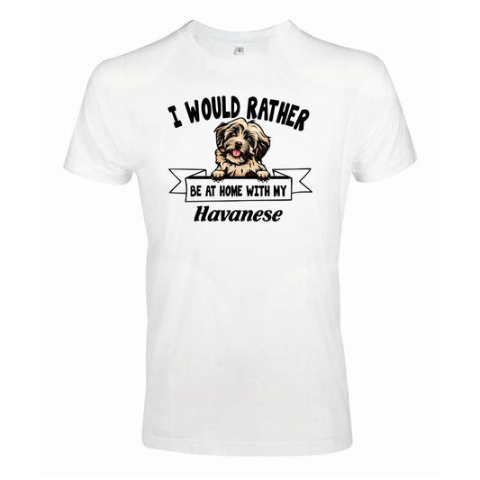 Havanese Kikande hund t-shirt - Rather be with... - Highstreet.se