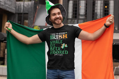 How to speak Irish t-shirt Rolig design St Patrick - Highstreet.se