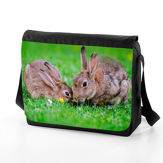Kanin väska med axelrem - Messenger Bag - Highstreet.se