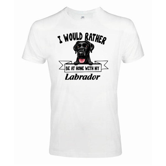 Labrador Kikande hund t-shirt - Rather be with... - Highstreet.se
