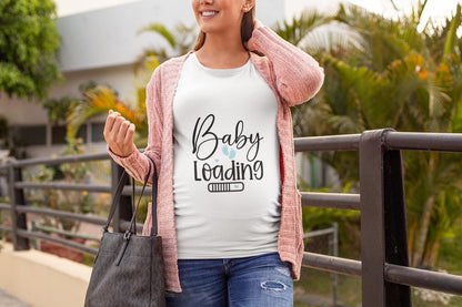 Mamma T-shirt ,  Baby loading
