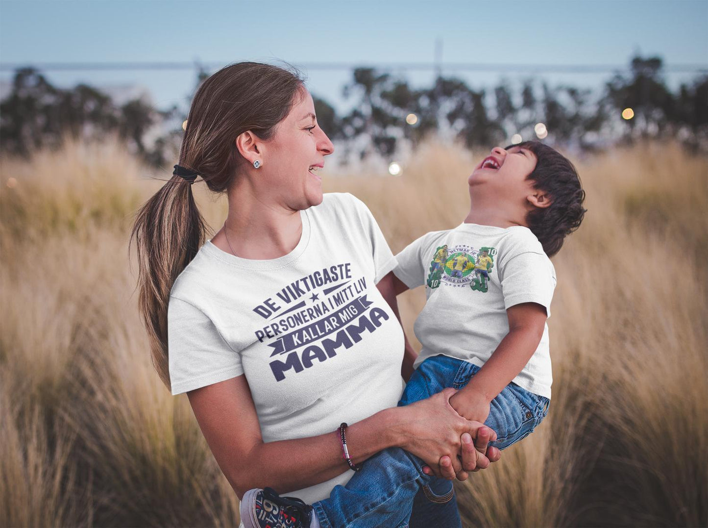Mamma T-shirt Viktigaste personerna i mitt liv kallar mig mamma - Highstreet.se