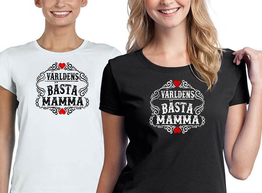 Mamma T-shirt , Världens bästa