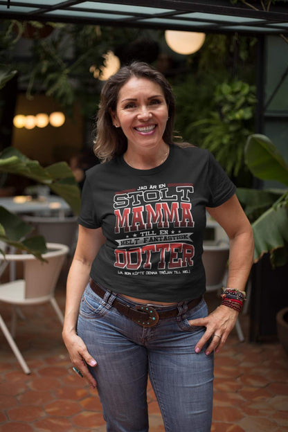Mamma dam T-shirt - Stolt Mamma med fantastisk dotter tröja - Highstreet.se