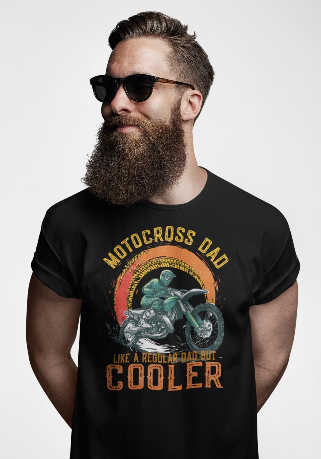 Pappa t-shirt Motocross dad motorcykel design - Highstreet.se