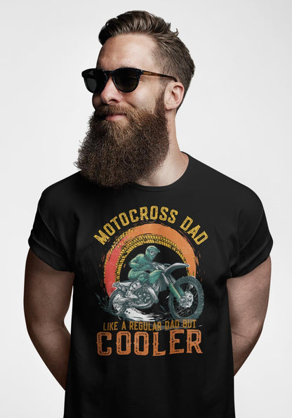 Pappa t-shirt Motocross dad motorcykel design - Highstreet.se