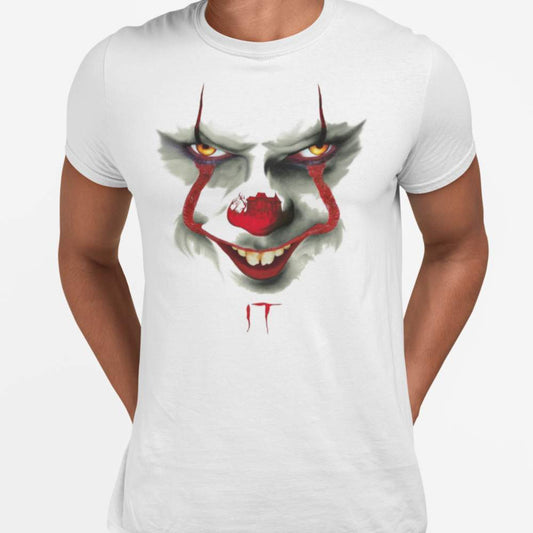 Pennywise t-shirt - Vit IT smile Halloween - Highstreet.se