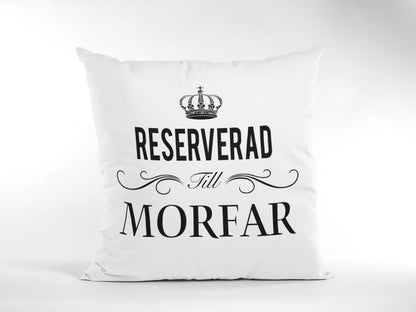 Reserverad till Morfar kuddfodral 40x40cm - Highstreet.se
