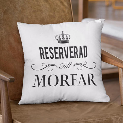Reserverad till Morfar kuddfodral 40x40cm - Highstreet.se