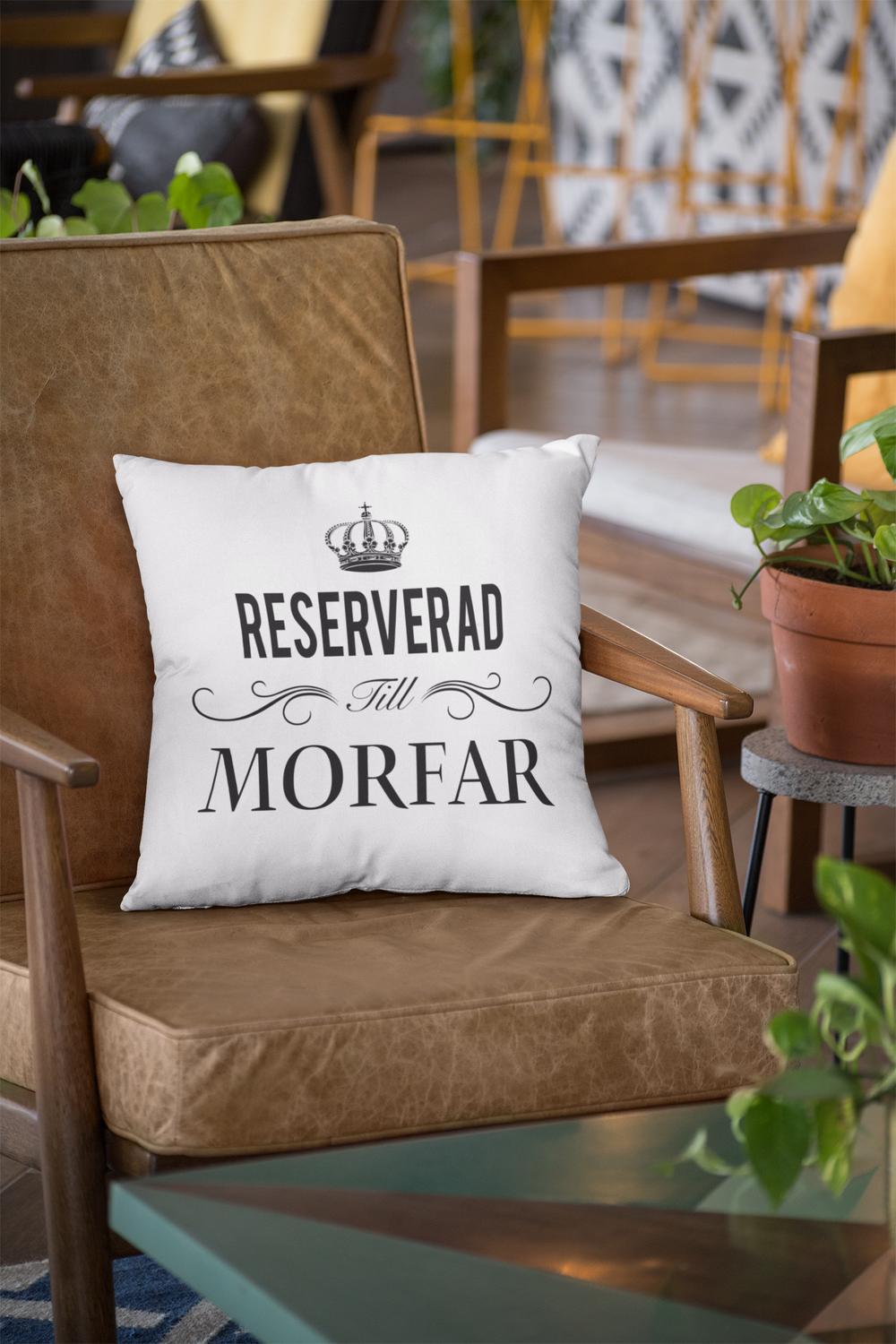 Reserverad till Morfar kuddfodral 40x40cm - Highstreet.se