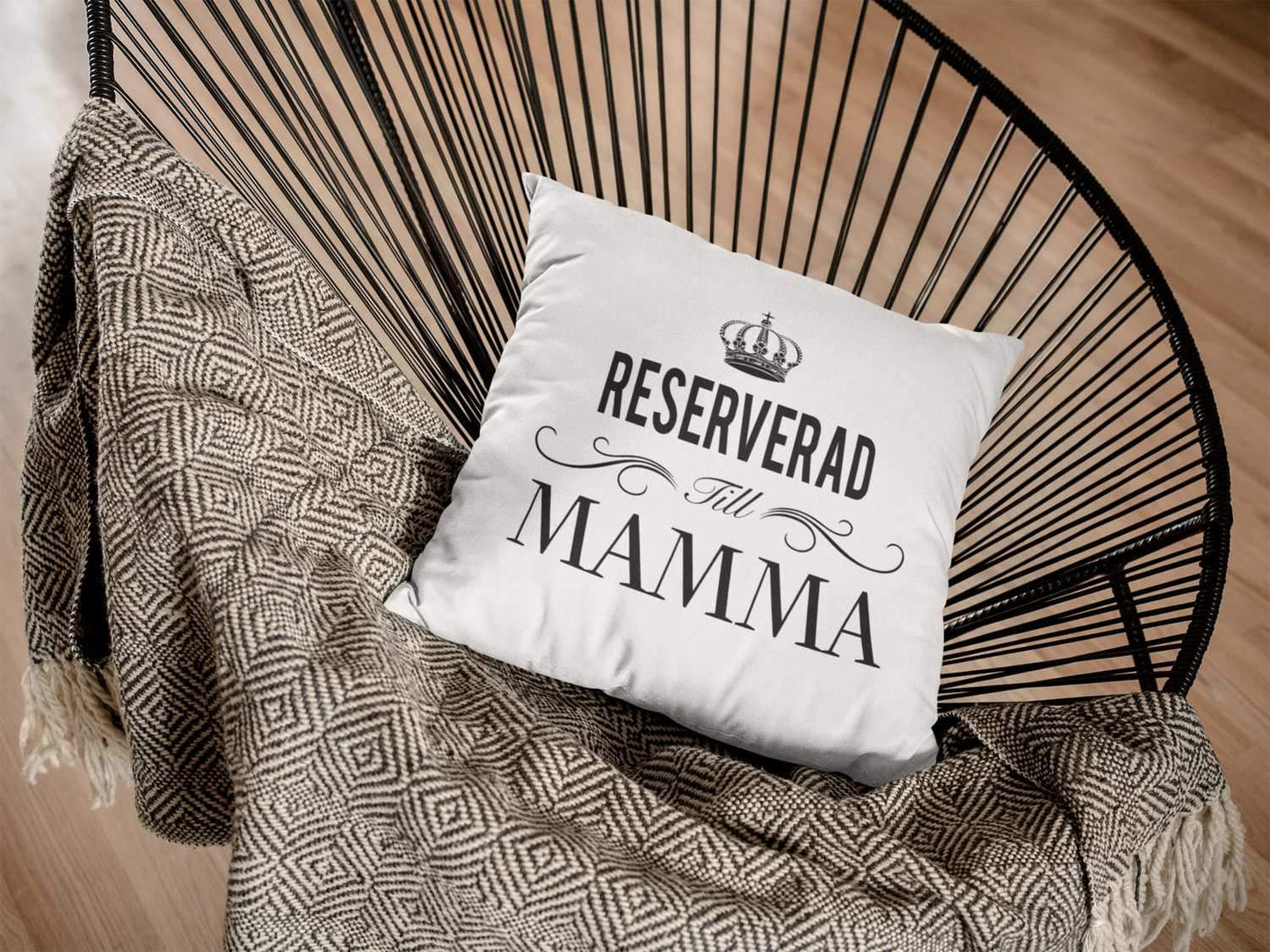 Reserverad till mamma kuddfodral 40x40 cm - Highstreet.se