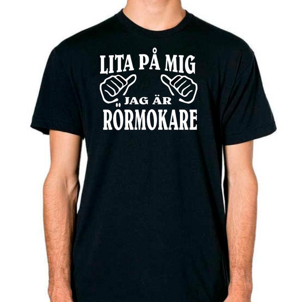 Rörmokare T-shirt  - Lita på mig jag är Rörmokare