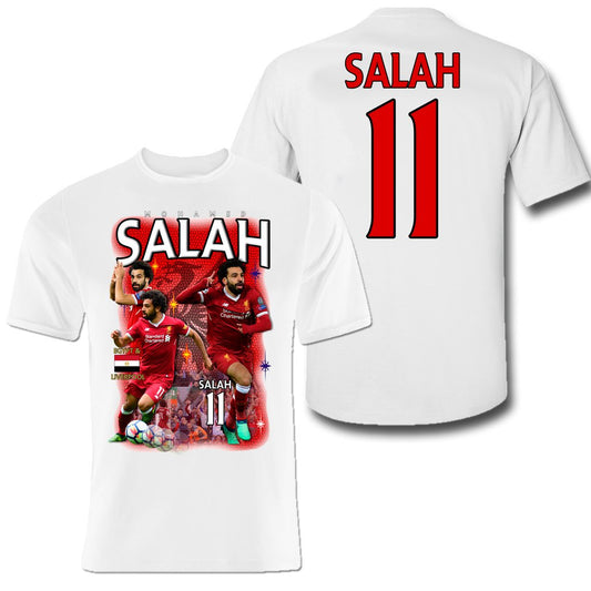 Salah Liverpool t-shirt med tryck fram & bak sportströja YNWA - Highstreet.se
