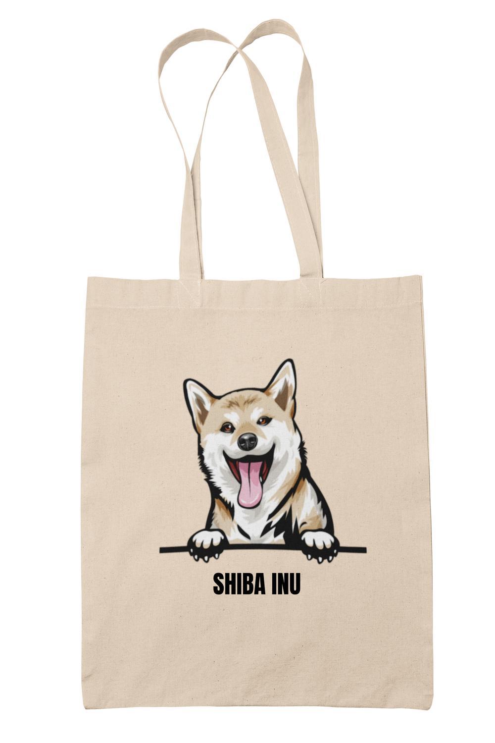 Shiba Inu tygkasse hund shopping väska Tote bag