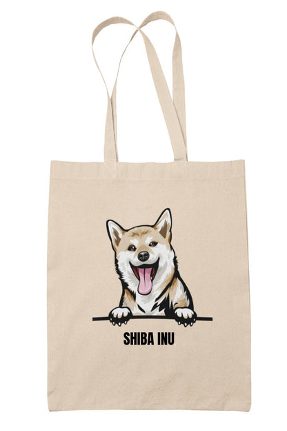 Shiba Inu tygkasse hund shopping väska Tote bag