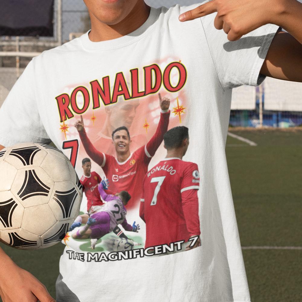 T-shirt med ronaldo 7 tryck