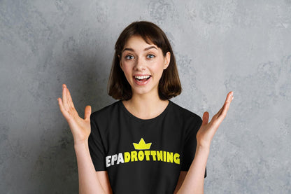 T-shirt med Epadrottning design A / epa traktor svart unisex - Highstreet.se