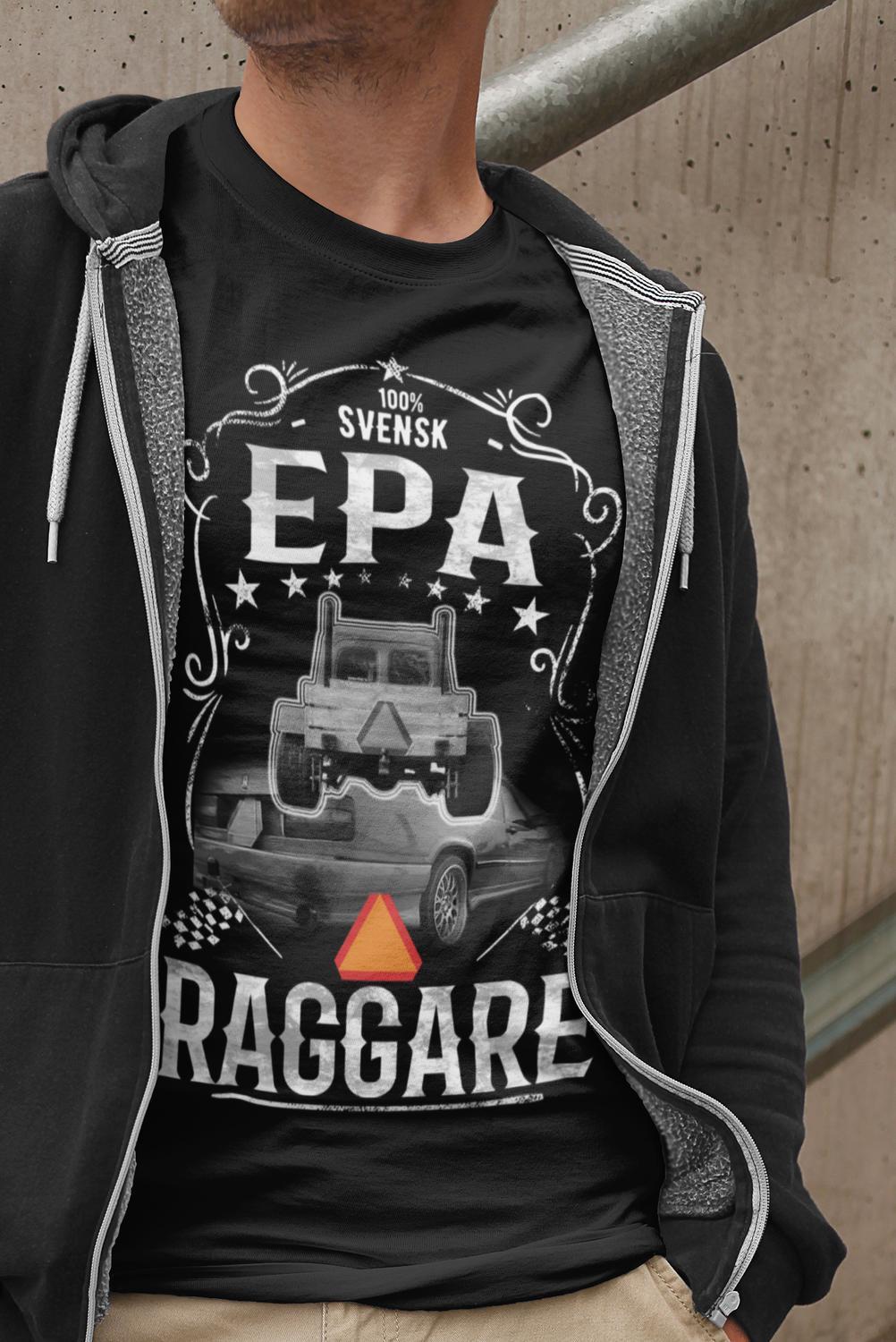 T-shirt Epa raggare vintage A traktor svart tröja - Highstreet.se