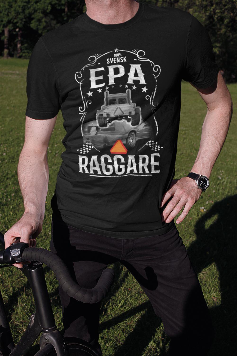 T-shirt Epa raggare vintage A traktor svart tröja - Highstreet.se