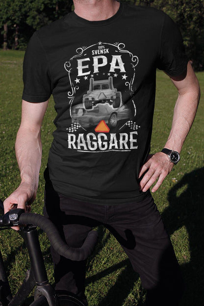 T-shirt Epa raggare vintage A traktor svart tröja - Highstreet.se