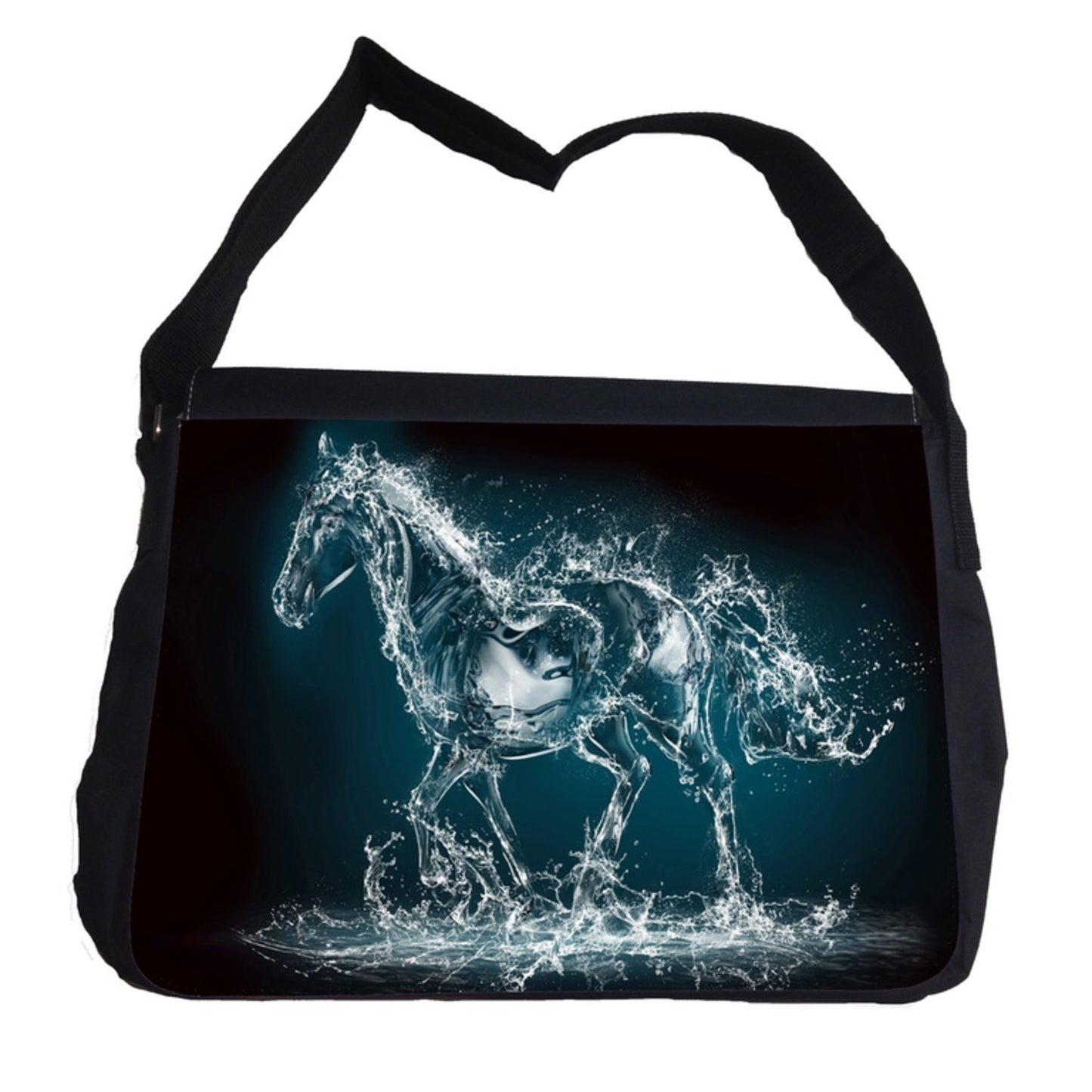 skolväska med häst design messenger bag