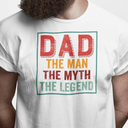 pappa t-shirt . Man Myth Legend Dad