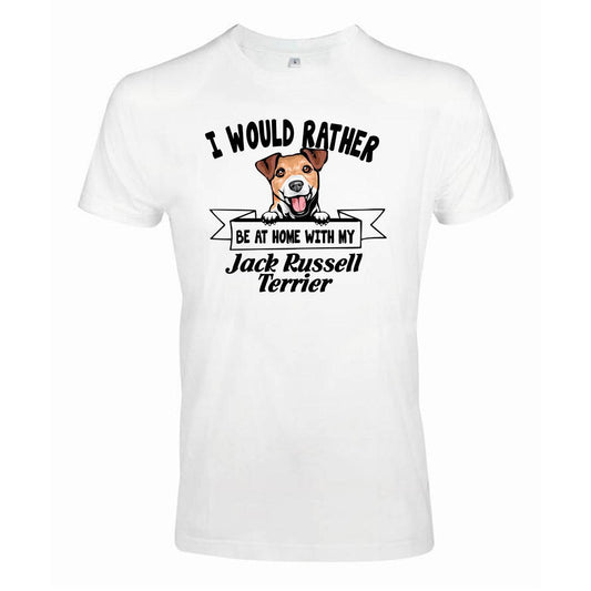 Jack russell terrier  Kikande hund t-shirt - Rather be with... - Highstreet.se